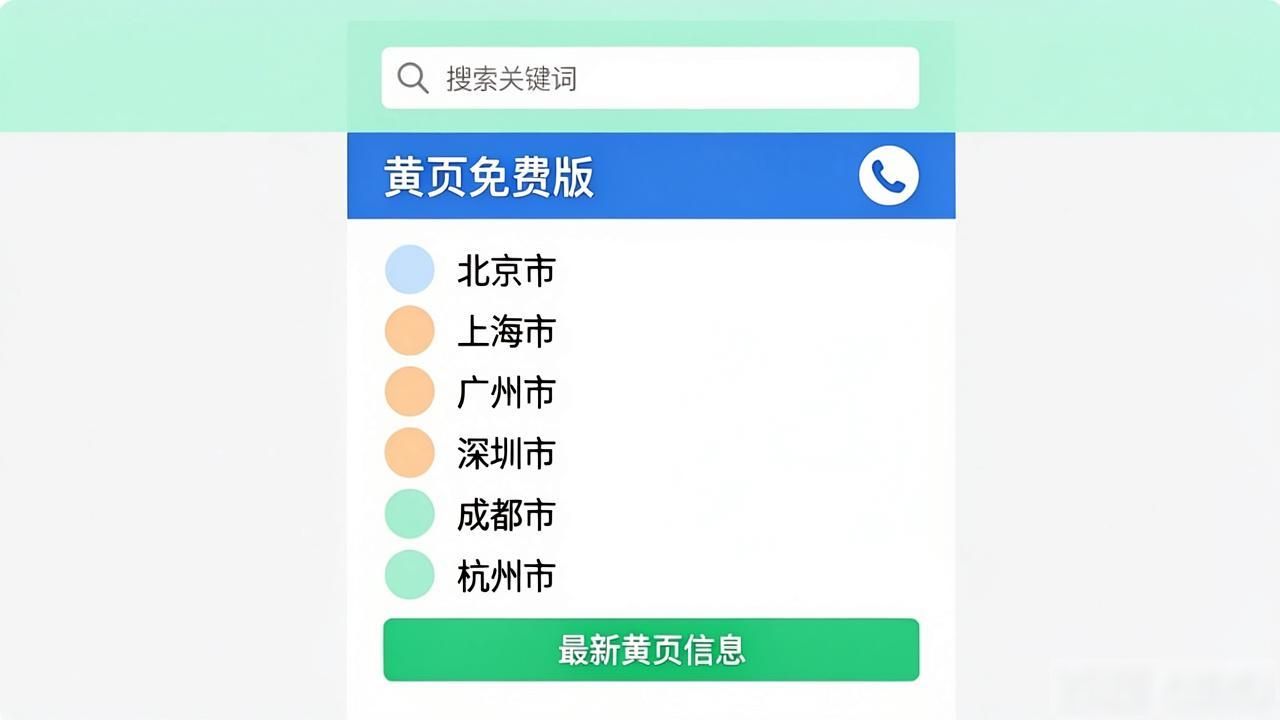 114黄页免费版下载_114黄页免费版软件特色_黄页网站软件免费